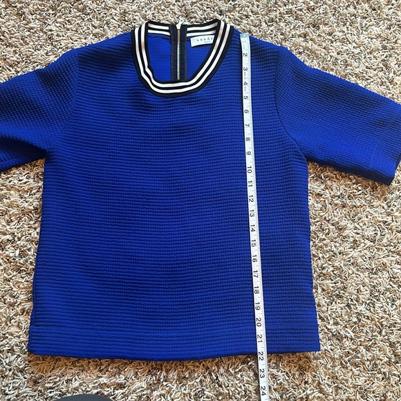 Sandro Paris Crepe Blouse - Picture 8 of 8